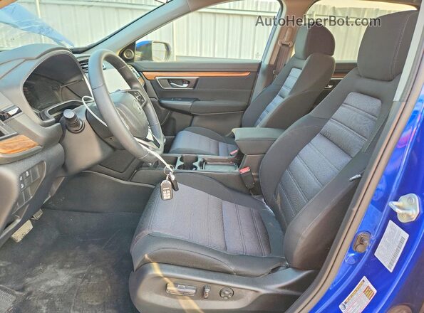 7FARW2H58NE035786 2022 HONDA CR-V Blue წინა სალონის ხედი