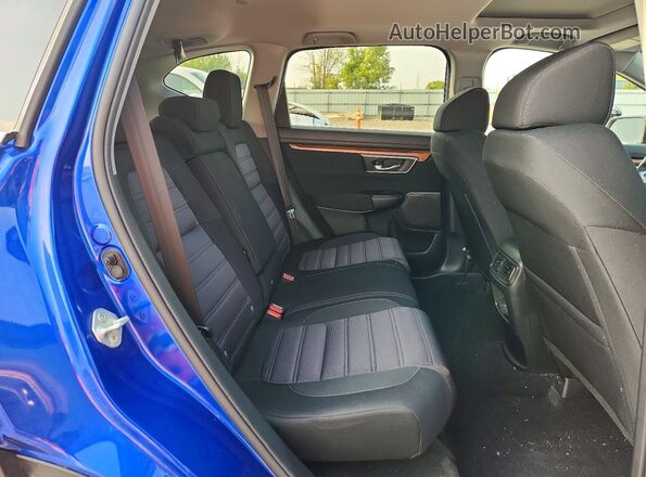 7FARW2H58NE035786 2022 HONDA CR-V Blue უკანა სალონის ხედი