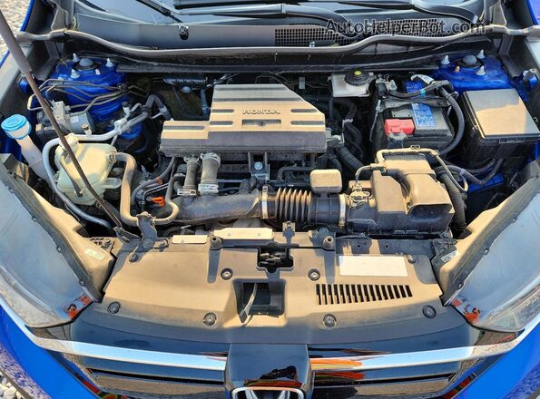 7FARW2H58NE035786 2022 HONDA CR-V Blue ძრავის განყოფილების ხედი