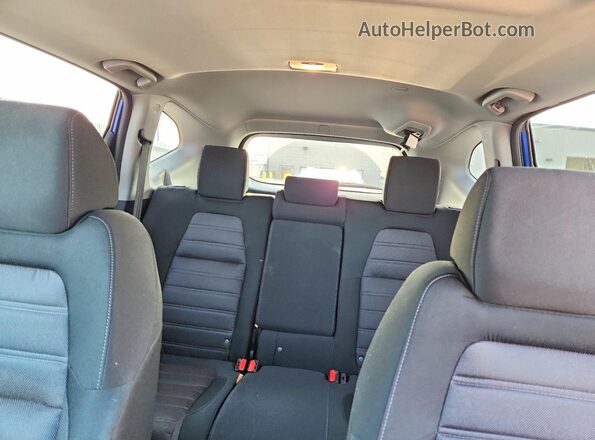 7FARW2H58NE035786 2022 HONDA CR-V Blue უკანა სავარძლების ხედი