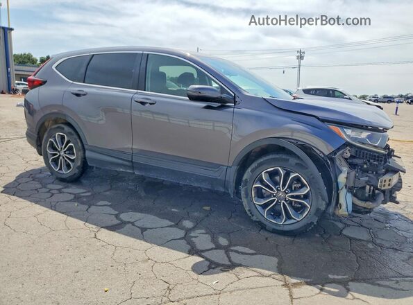 7FARW2H58NE053060 2022 HONDA CR-V Серый Передняя правая четверть