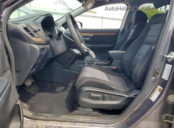 7FARW2H58NE053060 2022 HONDA CR-V Серый Вид салона спереди