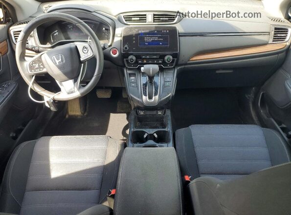 7FARW2H58NE053060 2022 HONDA CR-V Серый Вид панели приборов