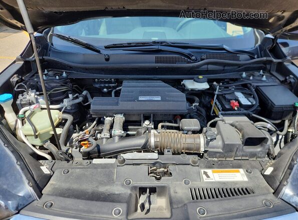 7FARW2H59JE084568 2018 HONDA CR-V Black Սալոնի հետևի տեսք