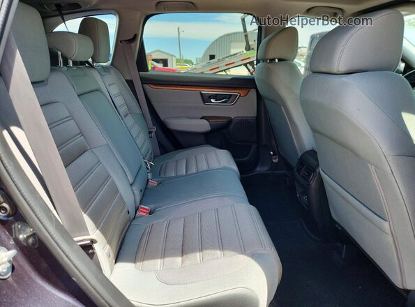 7FARW2H59JE084568 2018 HONDA CR-V Black Հետևի նստատեղերի տեսք