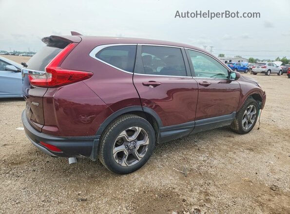 7FARW2H59JE085865 2018 HONDA CR-V Burgundy უკანა მარჯვენა