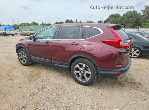 7FARW2H59JE085865 2018 HONDA CR-V Burgundy უკანა მარცხენა