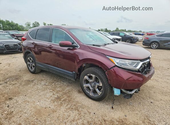 7FARW2H59JE085865 2018 HONDA CR-V Burgundy წინა მარჯვენა