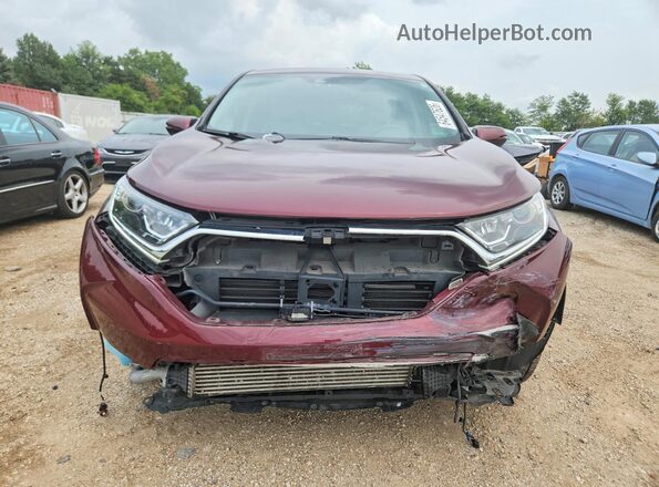 7FARW2H59JE085865 2018 HONDA CR-V Burgundy წინა ხედი