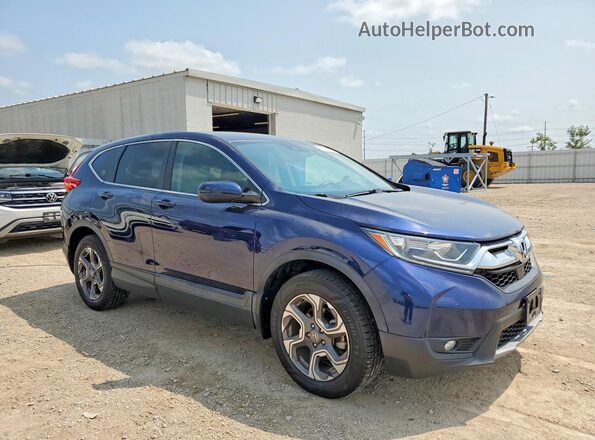 7FARW2H59KE026395 2019 HONDA CR-V Blue Przód prawy