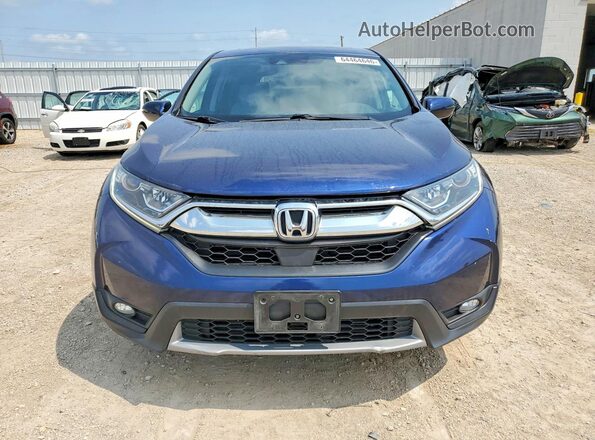 7FARW2H59KE026395 2019 HONDA CR-V Blue Widok z przodu