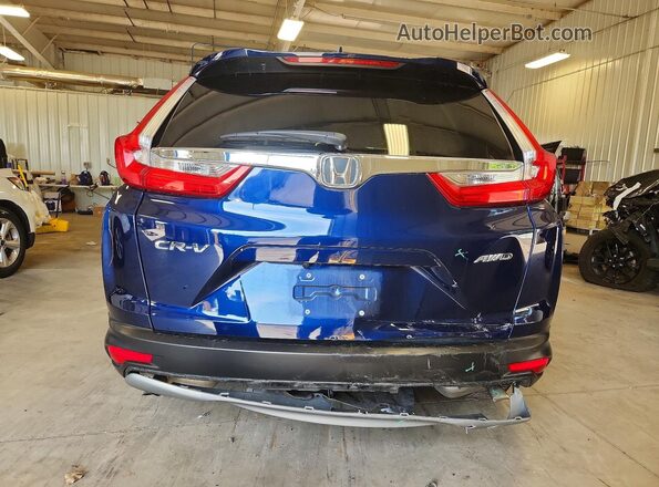 7FARW2H59KE034741 2019 HONDA CR-V Blue Հետևի տեսք