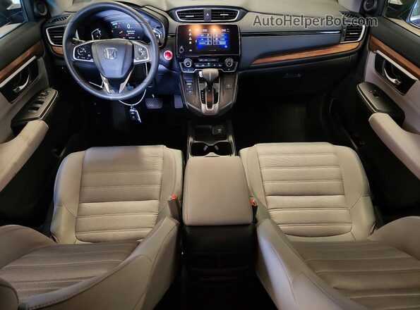 7FARW2H59KE034741 2019 HONDA CR-V Blue Առջևի վահանակի տեսք