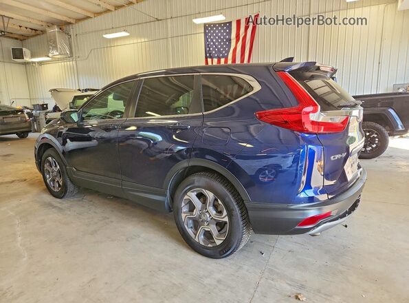 7FARW2H59KE034741 2019 HONDA CR-V Blue Հետևի ձախ