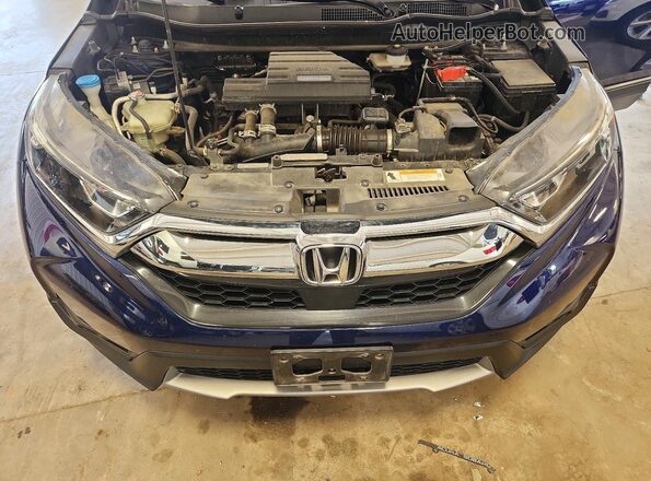 7FARW2H59KE034741 2019 HONDA CR-V Blue Շարժիչի բաժամունքի տեսք