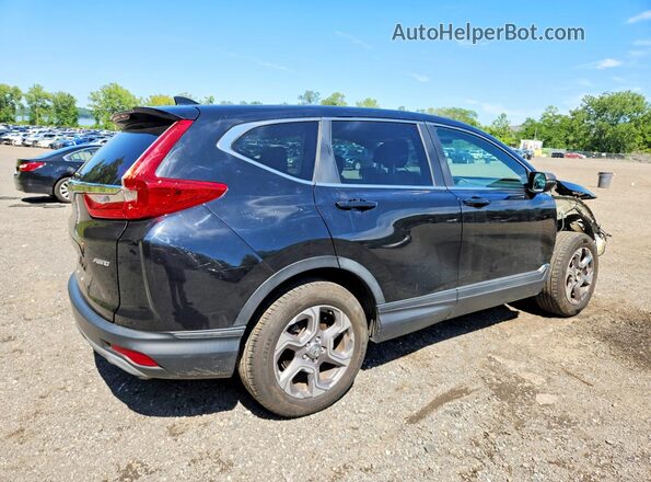 7FARW2H59KE038885 2019 HONDA CR-V Черный Задняя правая четверть