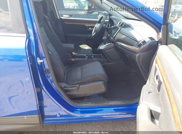 7FARW2H59ME002651 2021 HONDA CR-V Blue Vista interior delantera