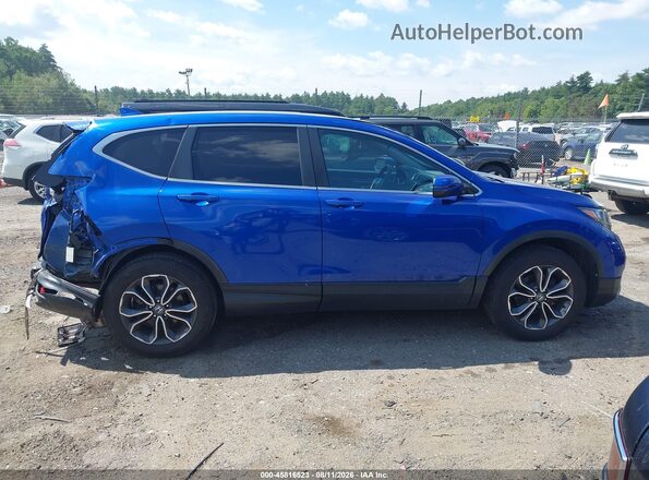 7FARW2H59ME002651 2021 HONDA CR-V Blue Vista interior trasera