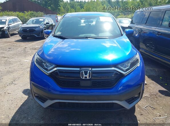 7FARW2H59ME002651 2021 HONDA CR-V Blue Vista del cuadro de instrumentos