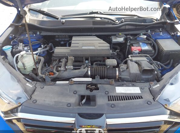 7FARW2H59ME002651 2021 HONDA CR-V Blue Vista trasera