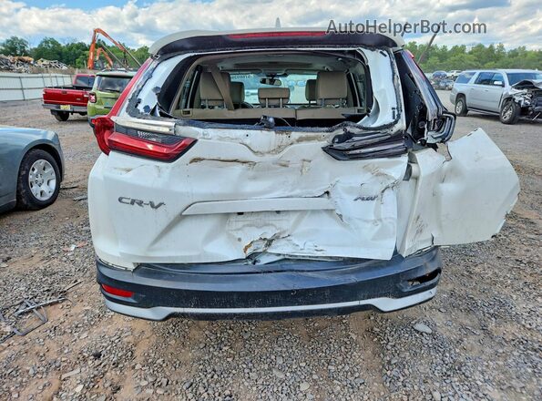 7FARW2H59ME028330 2021 HONDA CR-V White Widok z tyłu