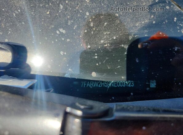 7FARW2H59NE003123 2022 HONDA CR-V Blue Вид наклейки з VIN-кодом