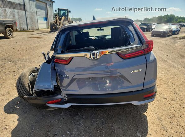 7FARW2H59NE003123 2022 HONDA CR-V Blue Вид ззаду