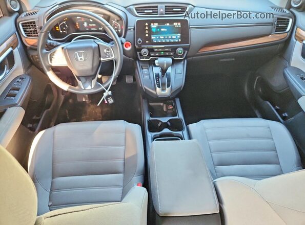 7FARW2H5XJE012231 2018 HONDA CR-V Silver Dashboard view