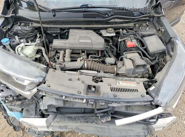 7FARW2H5XJE048842 2018 HONDA CR-V Gray Vista del compartimento del motor