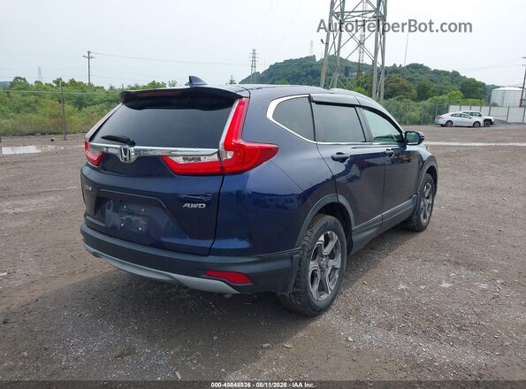 7FARW2H5XKE034778 2019 HONDA CR-V Blue Trasero derecho