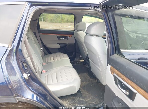 7FARW2H5XKE034778 2019 HONDA CR-V Blue Vista de la etiqueta del VIN