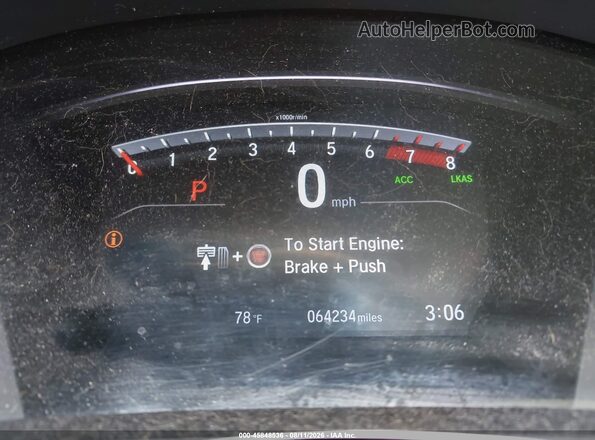 7FARW2H5XKE034778 2019 HONDA CR-V Blue Vista de los asientos traseros