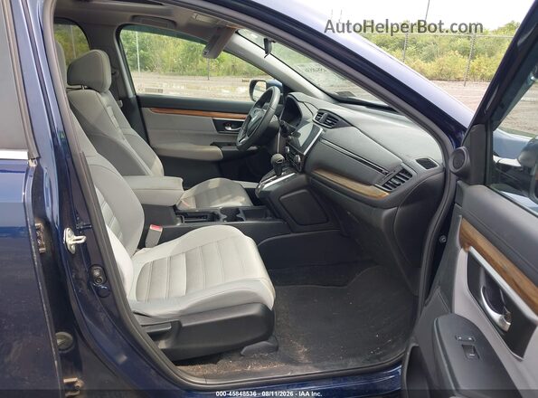7FARW2H5XKE034778 2019 HONDA CR-V Blue Vista interior delantera