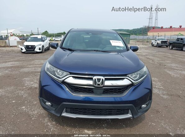 7FARW2H5XKE034778 2019 HONDA CR-V Blue Vista interior trasera