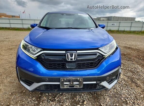 7FARW2H5XME034539 2021 HONDA CR-V Blue Widok z przodu