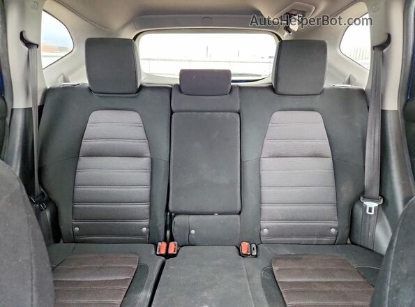7FARW2H5XME034539 2021 HONDA CR-V Blue Widok tylnych siedzeń