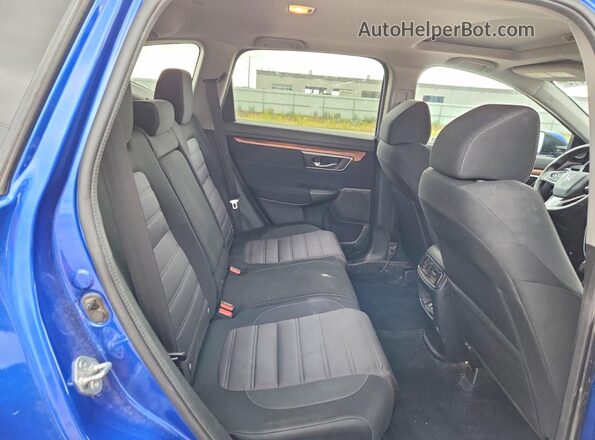 7FARW2H5XME034539 2021 HONDA CR-V Blue Widok wnętrza z tyłu