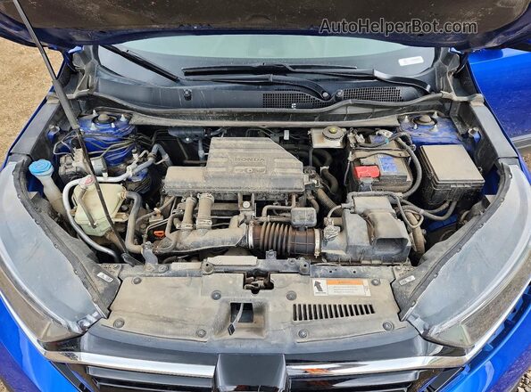 7FARW2H5XME034539 2021 HONDA CR-V Blue Widok komory silnika