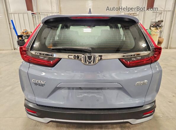 7FARW2H73ME023223 2021 HONDA CR-V Blue Rear view