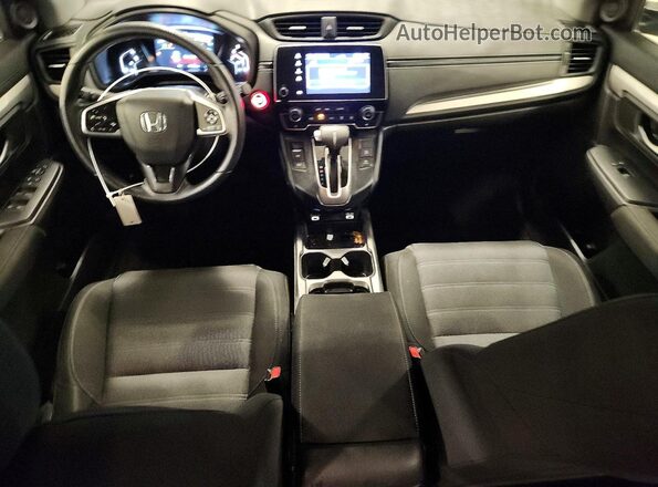 7FARW2H73ME023223 2021 HONDA CR-V Blue Dashboard view