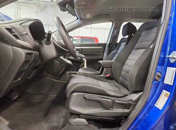 7FARW2H75ME033266 2021 HONDA CR-V Blue Widok wnętrza z przodu