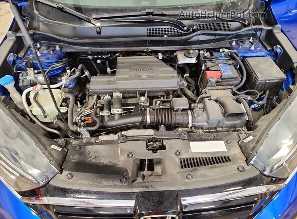 7FARW2H75ME033266 2021 HONDA CR-V Blue Widok komory silnika