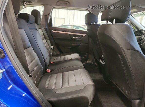 7FARW2H75ME033266 2021 HONDA CR-V Blue Widok wnętrza z tyłu