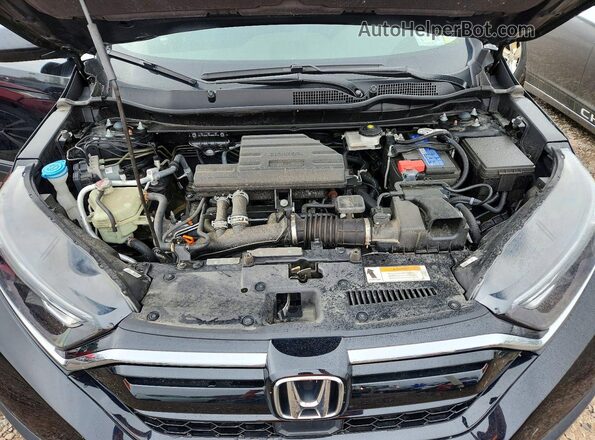 7FARW2H79ME018429 2021 HONDA CR-V Black Vista del compartimento del motor
