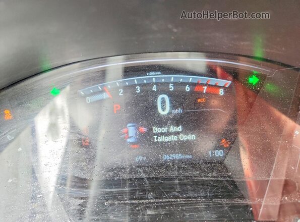 7FARW2H79ME018429 2021 HONDA CR-V Black Vista del cuadro de instrumentos