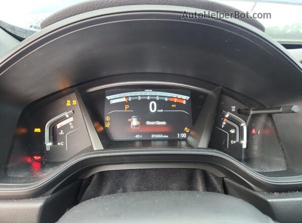 7FARW2H79ME022853 2021 HONDA CR-V Blue Widok zestawu wskaźników
