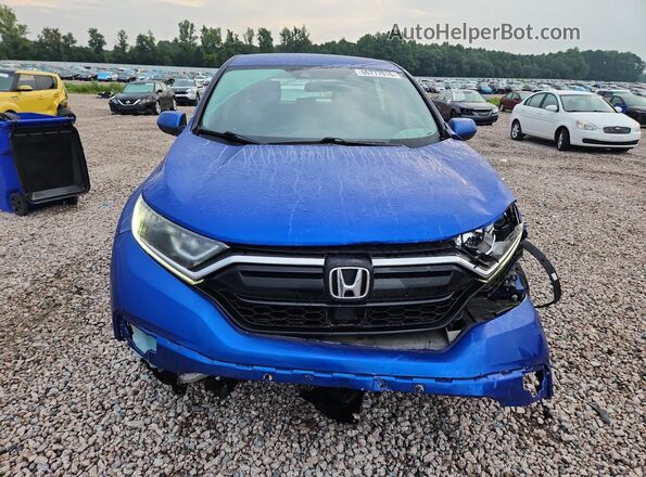 7FARW2H79ME022853 2021 HONDA CR-V Blue Widok z przodu