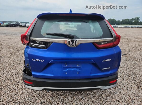 7FARW2H79ME022853 2021 HONDA CR-V Blue Widok z tyłu