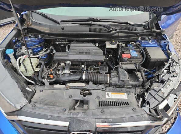 7FARW2H79ME022853 2021 HONDA CR-V Blue Widok komory silnika