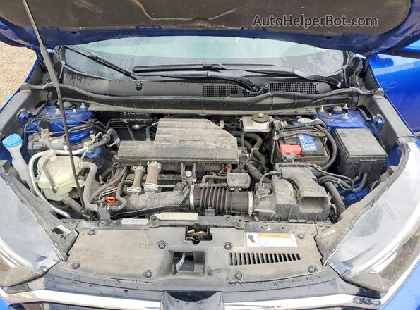 7FARW2H7XNE013466 2022 HONDA CR-V Blue Շարժիչի բաժամունքի տեսք